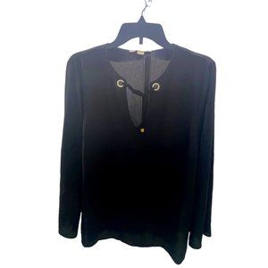 Women Micheal Kors Black Color Size  L Top - 2228